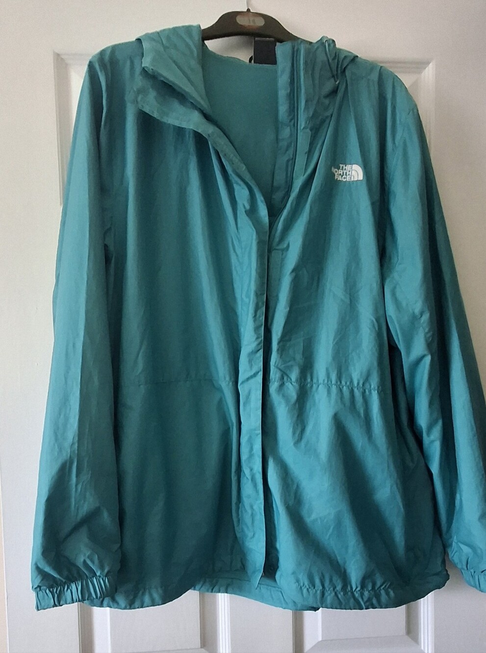 The North Face Women's Teal Lightweight Rain Jacket